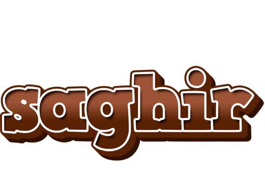 Saghir brownie logo