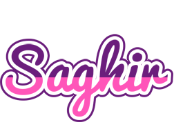 Saghir cheerful logo