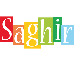 Saghir colors logo