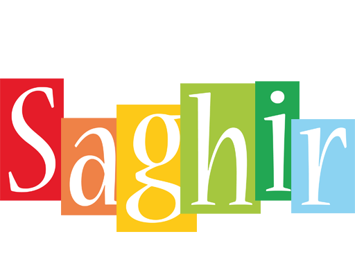 Saghir colors logo