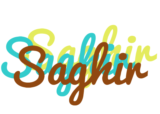 Saghir cupcake logo