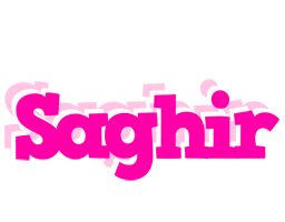 Saghir dancing logo