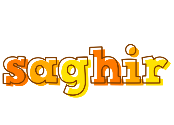 Saghir desert logo
