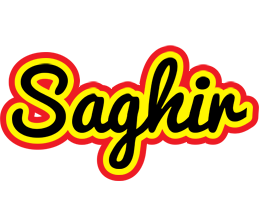 Saghir flaming logo