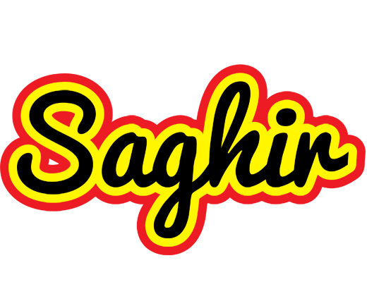 Saghir flaming logo