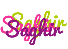 Saghir flowers logo