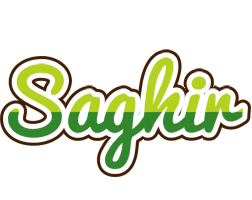 Saghir golfing logo