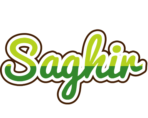 Saghir golfing logo