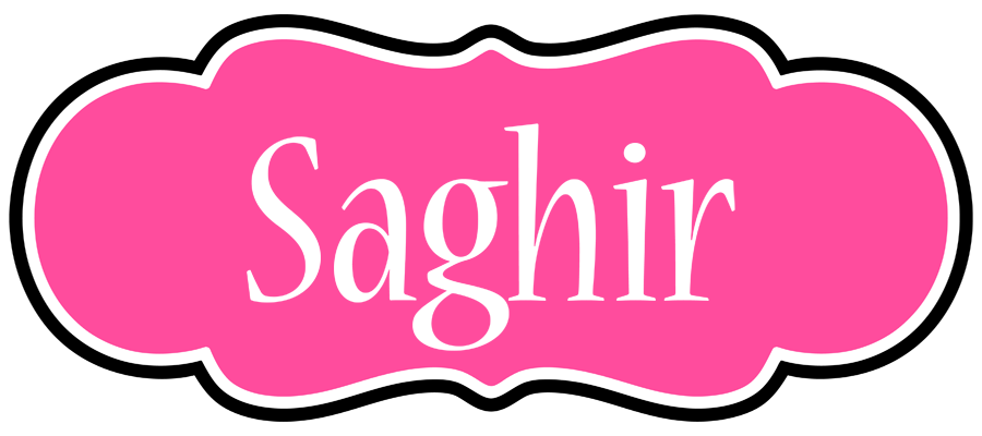 Saghir invitation logo