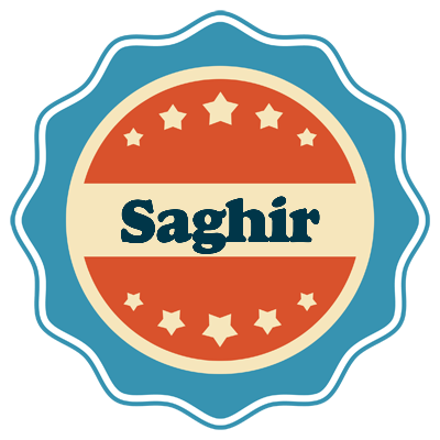 Saghir labels logo