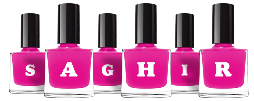 Saghir nails logo