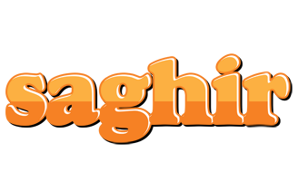 Saghir orange logo