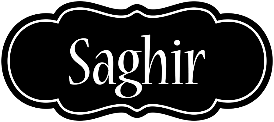 Saghir welcome logo