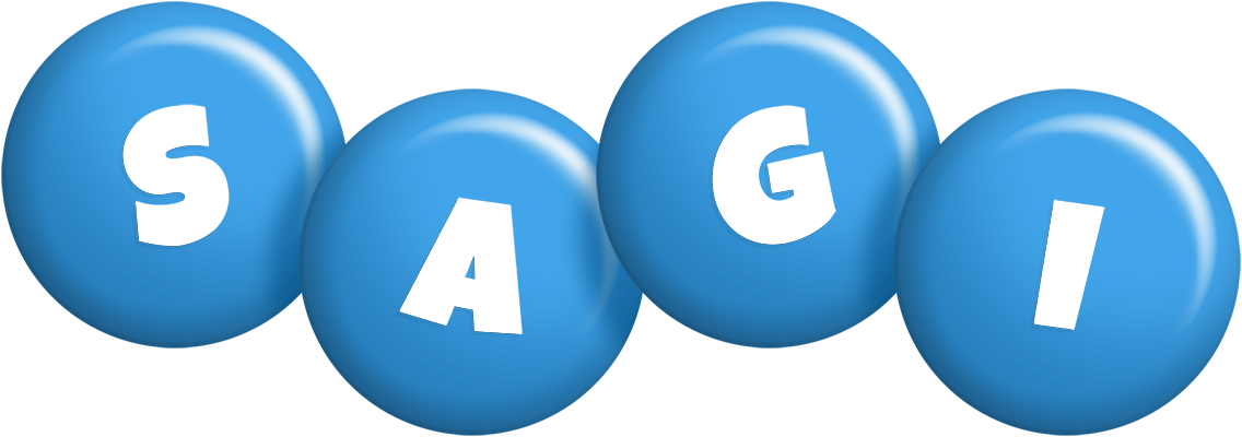 Sagi candy-blue logo