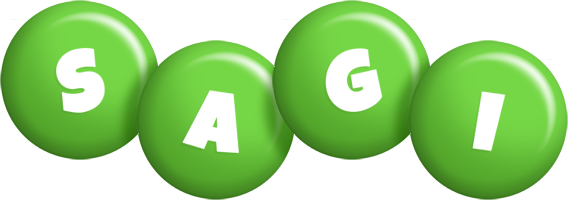 Sagi candy-green logo