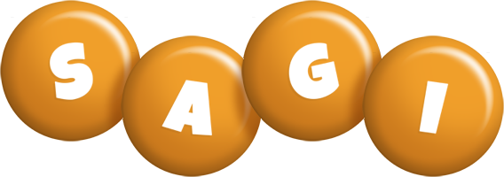 Sagi candy-orange logo