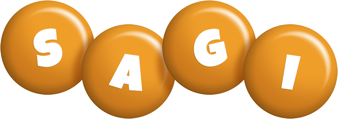 Sagi candy-orange logo