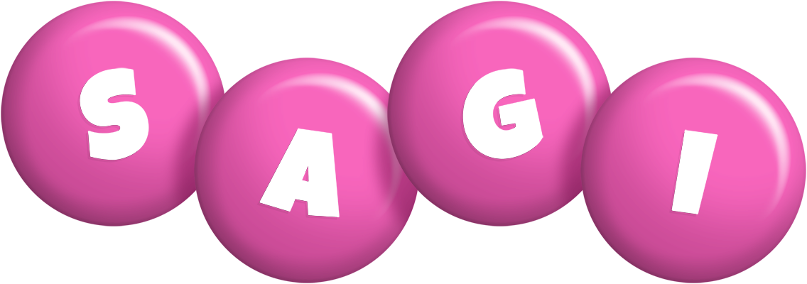 Sagi candy-pink logo