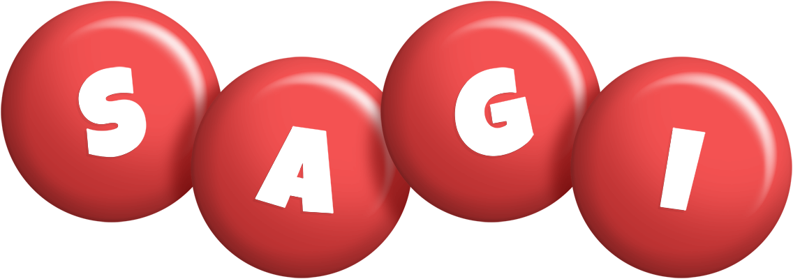 Sagi candy-red logo