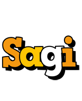 Sagi cartoon logo