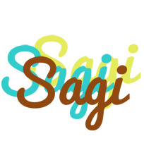 Sagi cupcake logo