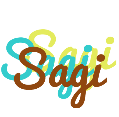 Sagi cupcake logo