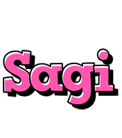 Sagi girlish logo