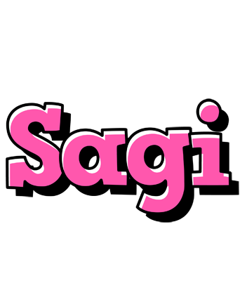 Sagi girlish logo