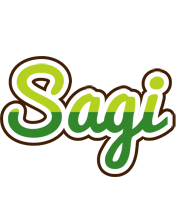 Sagi golfing logo