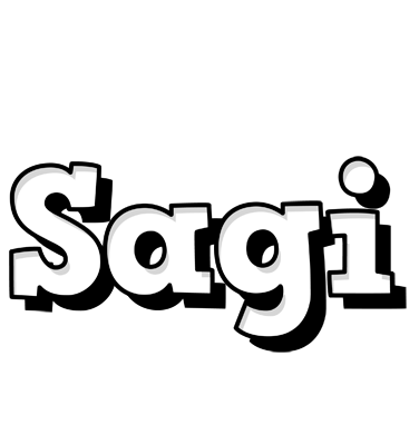 Sagi snowing logo