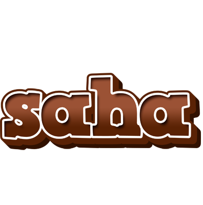 Saha brownie logo