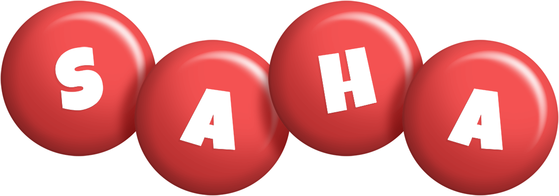 Saha candy-red logo