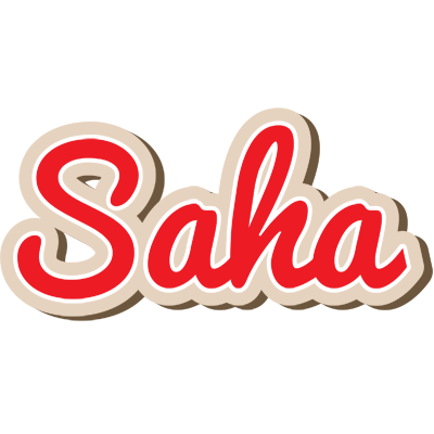 Saha chocolate logo