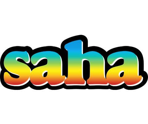 Saha color logo