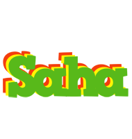 Saha crocodile logo