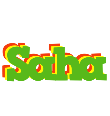 Saha crocodile logo