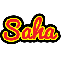 Saha fireman logo