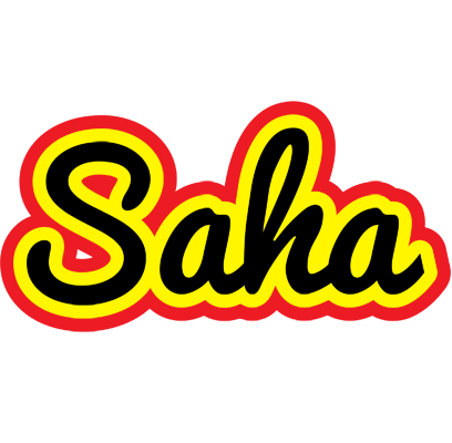 Saha flaming logo