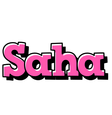Saha girlish logo