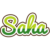 Saha golfing logo