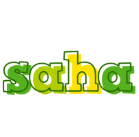 Saha juice logo