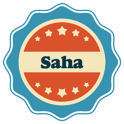 Saha labels logo