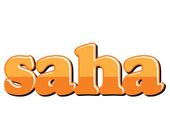 Saha orange logo