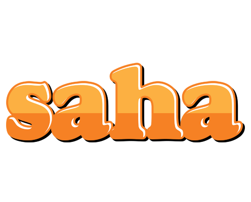 Saha orange logo