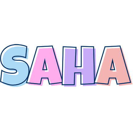 Saha pastel logo