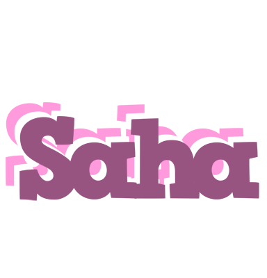 Saha relaxing logo