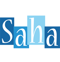 Saha winter logo