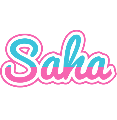 Saha woman logo