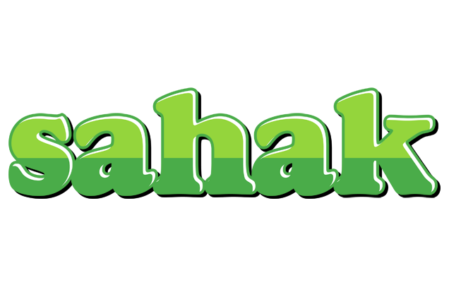 Sahak apple logo