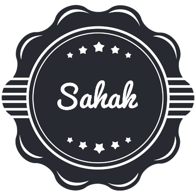 Sahak badge logo
